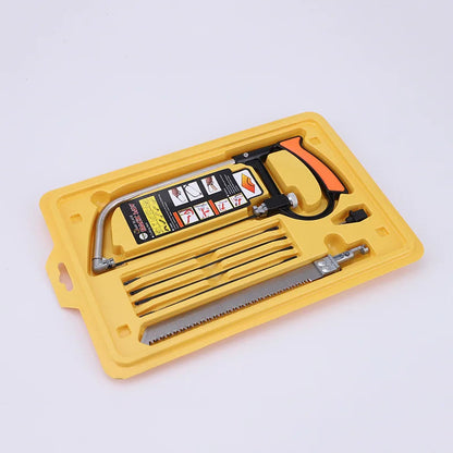 8in1 Saw Multi Purpose Hand DIY Steel Saw Metal Wood Glass Saw Kit 6 Blades Woodworking Metalworking Model Hobby Tool    Home Decor Supply | Online Retail | ShoreShopper.com