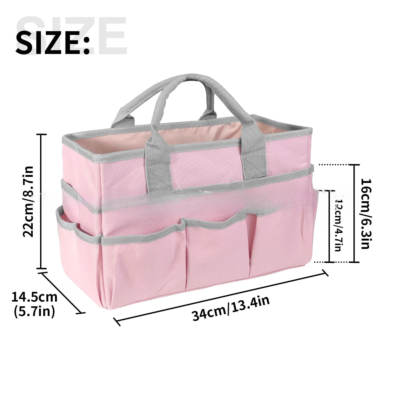 Art Supplies Teacher Portable Storage Bag, Gardening and Trimming Tool Bag, Craft Work Storage Bag, Portable Foldable Tote Pouch    Home Decor Supply | Online Retail | ShoreShopper.com