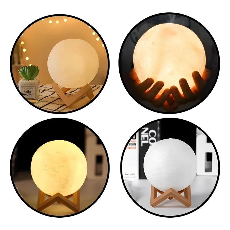 Book Light LED Moon Light Galaxy Light, Moon Night Light, Girl, Boy, Child Birthday Gift, Bedroom Decoration Indoor lighting - ShoreCo.Shop