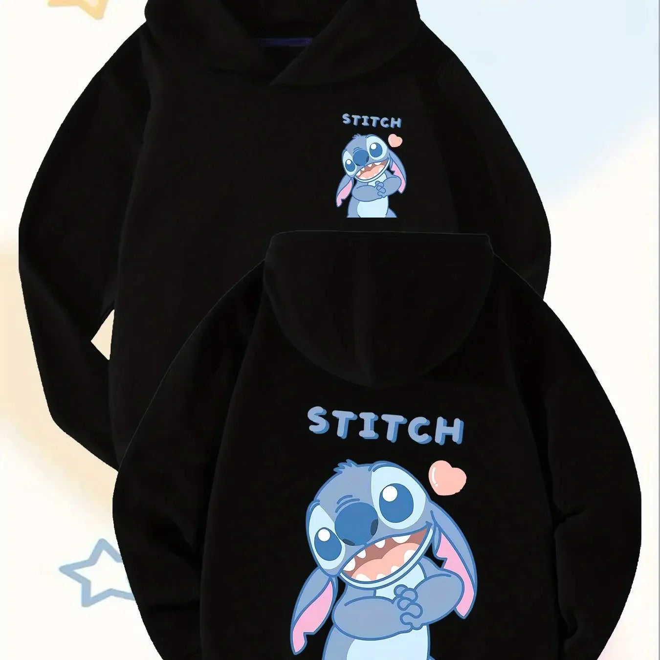 Fashionable Disney Children's Hoodies, Autumn and Winter Girls'  Boys' Clothes Outdoor Sweatshirts Soft Long-sleeved Pullovers - ShoreCo.Shop