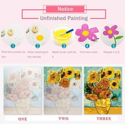 Unique Skull Flower Hair Woman Oil Painting By Number Home Decoration Painting Wall for Bedroom Room Decor Gift Frameless - ShoreCo.Shop