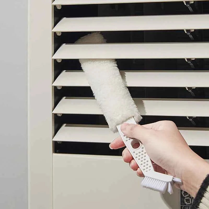 Air Conditioner Cleaning Brush Double-headed Multifunction Cleaning Brushes Blinds Cleaning Brushes Kitchen Cleaning Tools