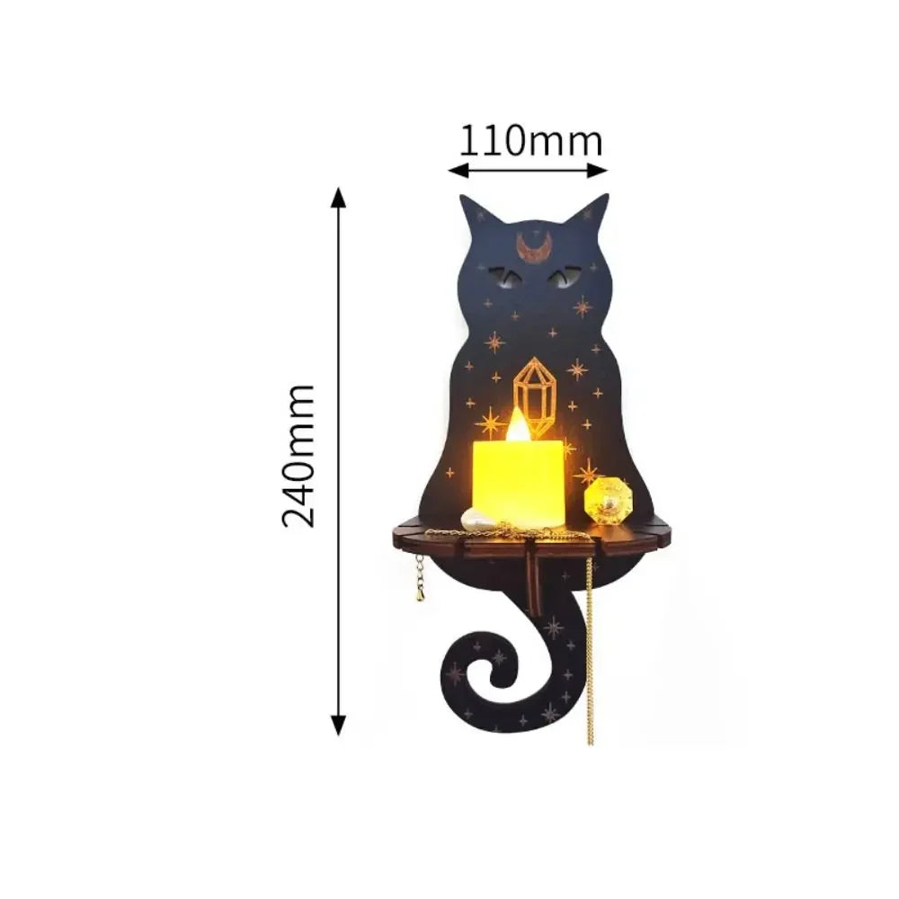 Wall Shelf Stone Wall Shelf Hand Wooden Display Stand Hanging Candle Holder Wall Decor Shelves  home decoration shelf decor    Home Decor Supply | Online Retail | ShoreShopper.com