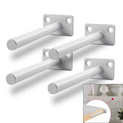 T Shape Concealed Shelf Brackets Floating  Wall Shelf Supports Screw Mounting Plate Multi sizes Metal Brackets    Home Decor Supply | Online Retail | ShoreShopper.com
