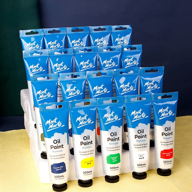 100ml Oil Paint 45 Colors Student Art Creation Special Waterproof Quick-drying Large Sticks Of Pigment School Painting Supplies    Home Decor Supply | Online Retail | ShoreShopper.com