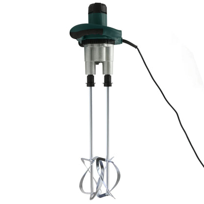 2 Paddle Cement Mixer Mortar Stirrer Concrete Paint Mortar Hand Mixer 6  Speeds Optional Red 1800W / Green 2800W    Home Decor Supply | Online Retail | ShoreShopper.com
