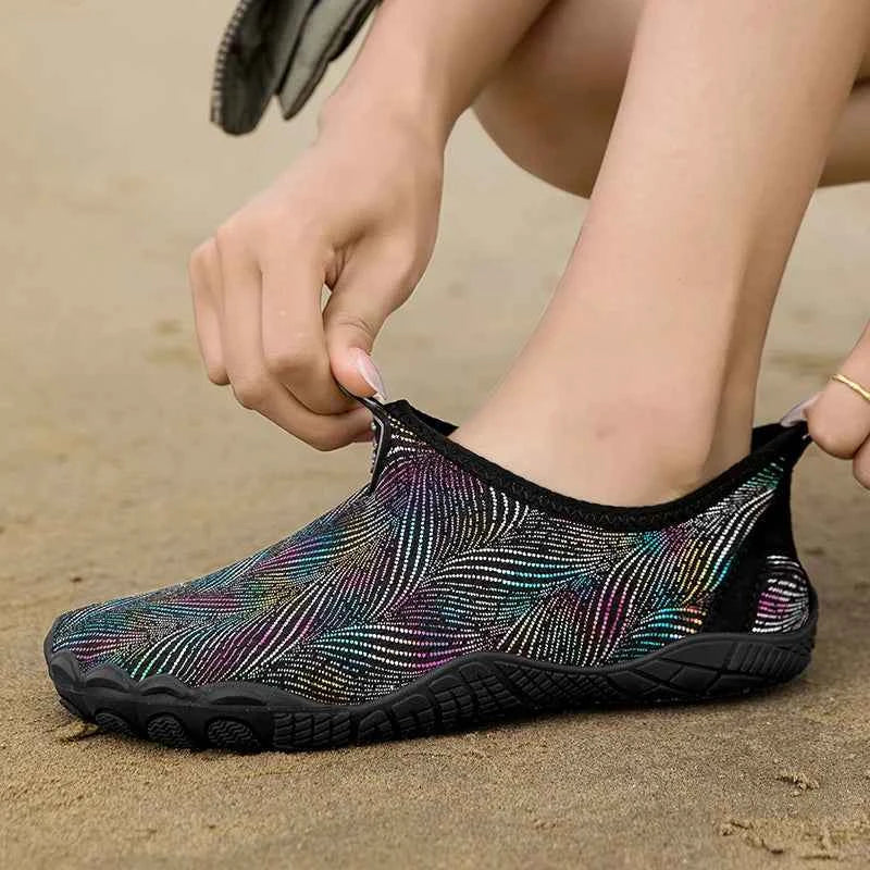 AeroWeave Quick-Dry Water Shoes - Lightweight Anti-Slip Wading Footwear for Beach, Surfing & Fishing