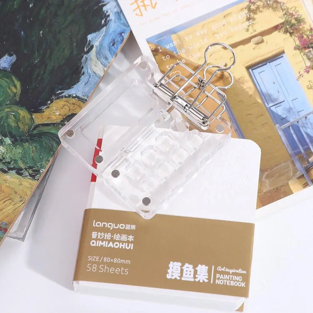 Art Supplies Acrylic Watercolor Paint Palette 8/15 Grid Mini Paint Pigment Box Portable Waterproof Empty Paint Box Student    Home Decor Supply | Online Retail | ShoreShopper.com