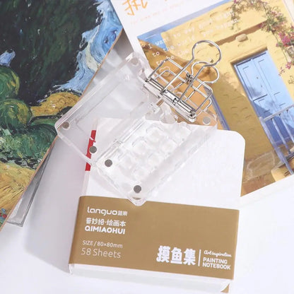 Art Supplies Acrylic Watercolor Paint Palette 8/15 Grid Mini Paint Pigment Box Portable Waterproof Empty Paint Box Student    Home Decor Supply | Online Retail | ShoreShopper.com