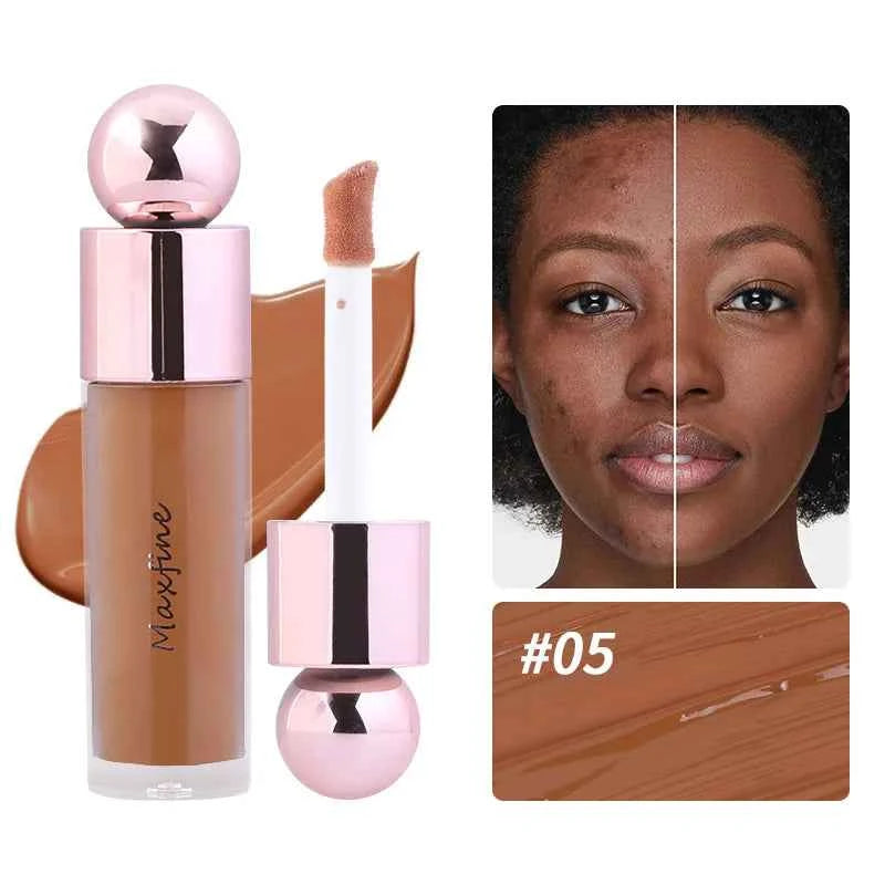 Smooth Liquid Foundation Cream Moisturizing Waterproof Concealer Modify Skin Tone Cover Acne Spots Full Coverage Face Make Up