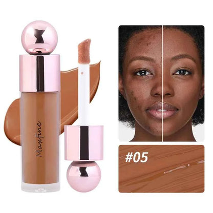 Smooth Liquid Foundation Cream Moisturizing Waterproof Concealer Modify Skin Tone Cover Acne Spots Full Coverage Face Make Up