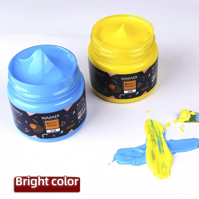 Acrylic paint 100ml hand-painted wall painting Graffiti Stone T-shirt tinned paint Studio multi-color acrylic paint    Home Decor Supply | Online Retail | ShoreShopper.com