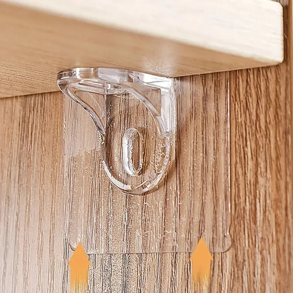 Shelf Support Hooks Punch-Free Closet Cabinet Partition Plate Holder Without Trace Bracket Home Tools For Home Kitchen Bathroom    Home Decor Supply | Online Retail | ShoreShopper.com
