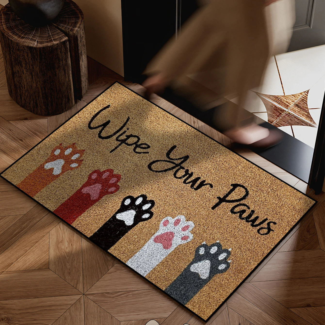 1PC Welcome Print Anti-Slip Doormat - Machine Washable Rug for Indoor/Outdoor, Parties, Spring & Summer Decor, Home Gift    Your Coastal Marketplace | Shoreshopper.com