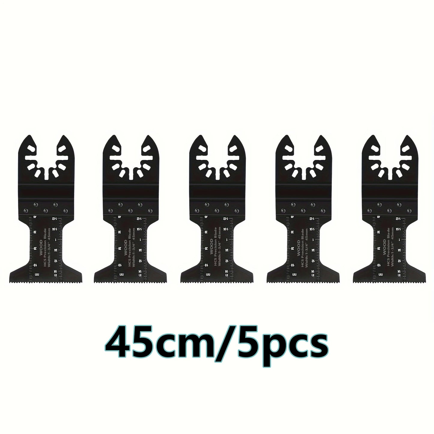 Titanium Oscillating Blades Kit: Cuts Metal/Wood/Plastic/Hard Material/Nails. Fits Dewalt, Rockwell, Milwaukee, Makita, Bo - ShoreCo.Shop