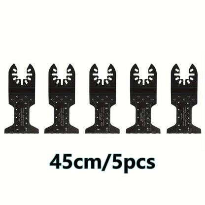 Titanium Oscillating Blades Kit: Cuts Metal/Wood/Plastic/Hard Material/Nails. Fits Dewalt, Rockwell, Milwaukee, Makita, Bo - ShoreCo.Shop