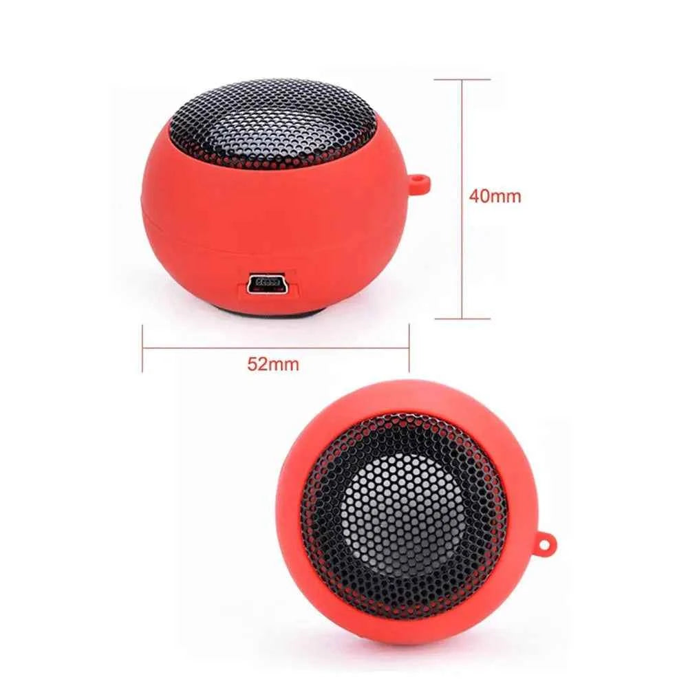 Music Player Mobile Phone Loudspeaker Wired for Phone PC 3.5mm Jack Hamburger Speaker Sound Box Amplifier