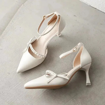 2026 New Women Shoes Fashion Pointed Tip High Heeled Sandals for Woman Elegant French Casual Shoe Designer Shoes Sandalias Mujer    Your Coastal Marketplace | Shoreshopper.com