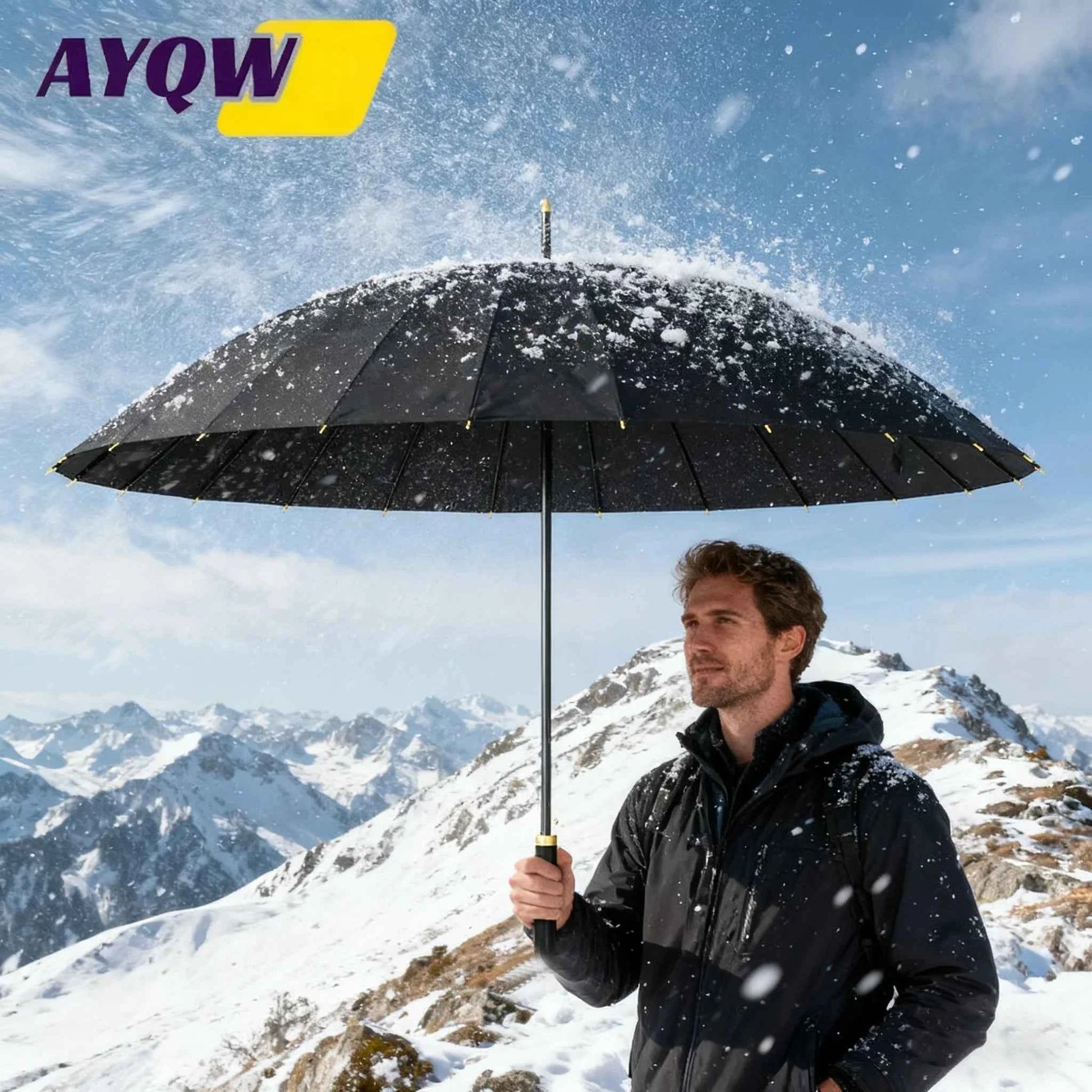 A Simple-Style Multifunctional Umbrella That Also Functions as a Flood and Mountain Disaster Prevention Tool. It Is Windproof, Rainproof, Compact, Lightweight, and Provides Sun Protection. Unisex, Perfect for Outdoor Activiti