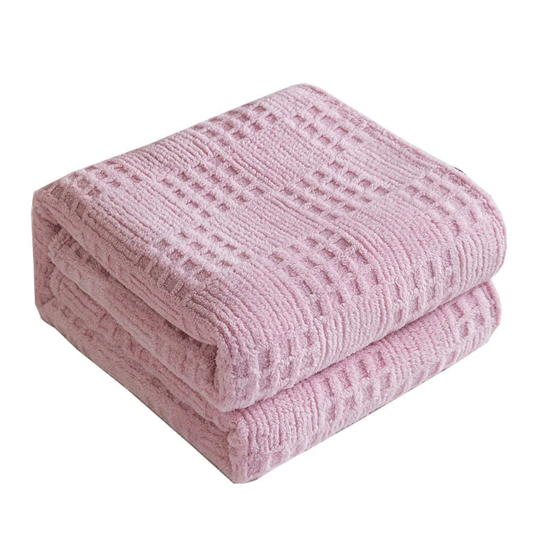 Soft Plush Blanket Warn Bed Cover Office Napping Blanket Thick Ball Wool Casual Air Conditioning Blanket    Your Coastal Marketplace | Shoreshopper.com