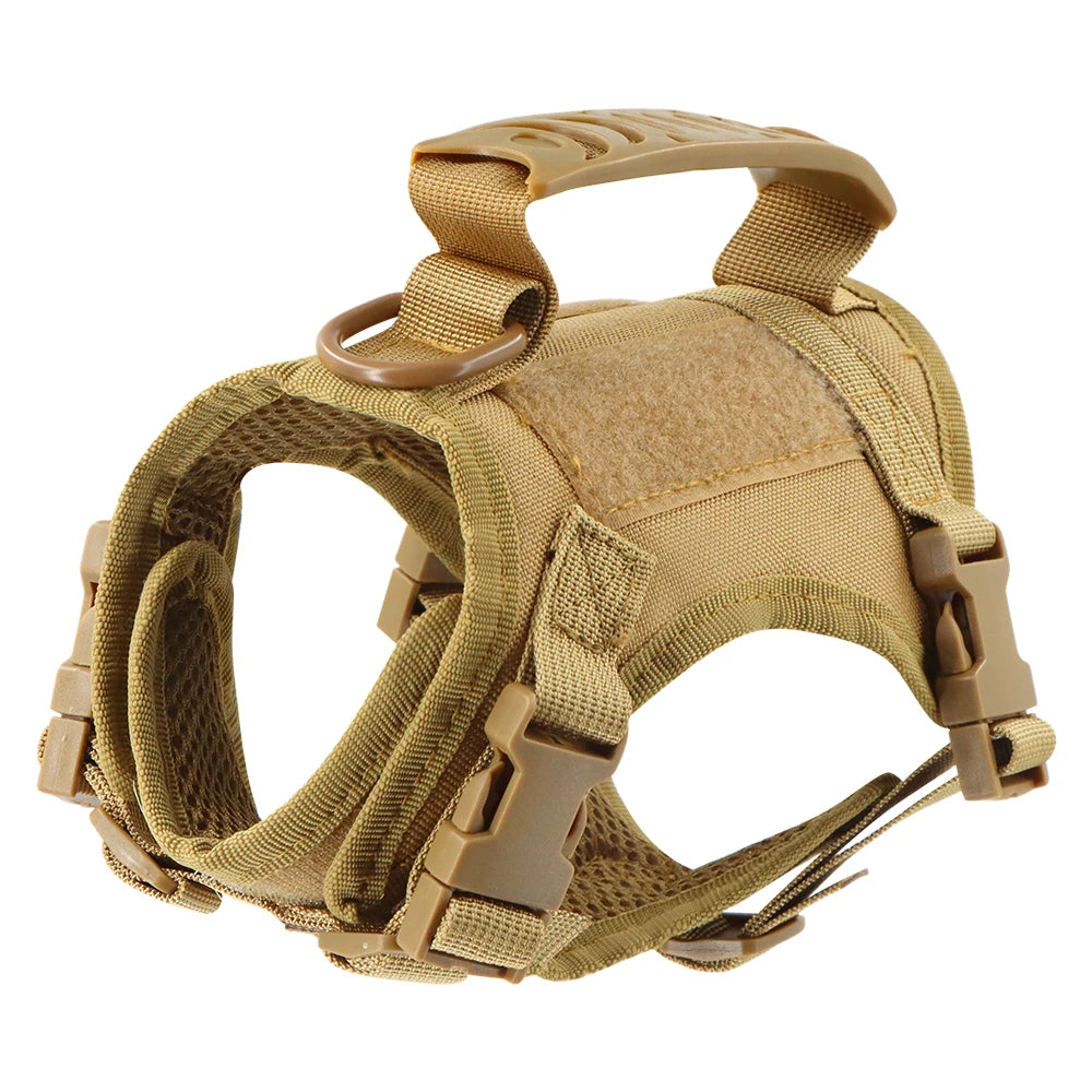 Tactical Cat Harness Adjustable Puppy Vest For Military Small Dogs Harnesses withControl Handle Walking Training Cat Accessories    Home Decor Supply | Online Retail | ShoreShopper.com
