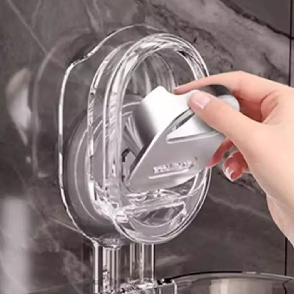 Hanging Shower Shelf Suction Storage Box Large Capacity & Strong Load-Bearing Removable Shower Basket Suction Cup for Bathroom    Home Decor Supply | Online Retail | ShoreShopper.com