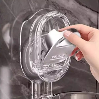 Hanging Shower Shelf Suction Storage Box Large Capacity & Strong Load-Bearing Removable Shower Basket Suction Cup for Bathroom    Home Decor Supply | Online Retail | ShoreShopper.com