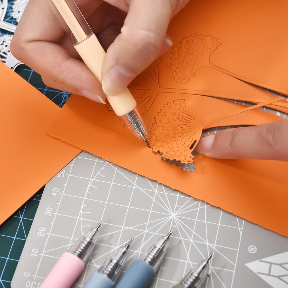1/8pcs Art Utility Knife Pen Knife Pen Refill Set Paper Cutting Tool Precision Scrapbooking Sticker Cutter DIY Craft Supplies    Home Decor Supply | Online Retail | ShoreShopper.com