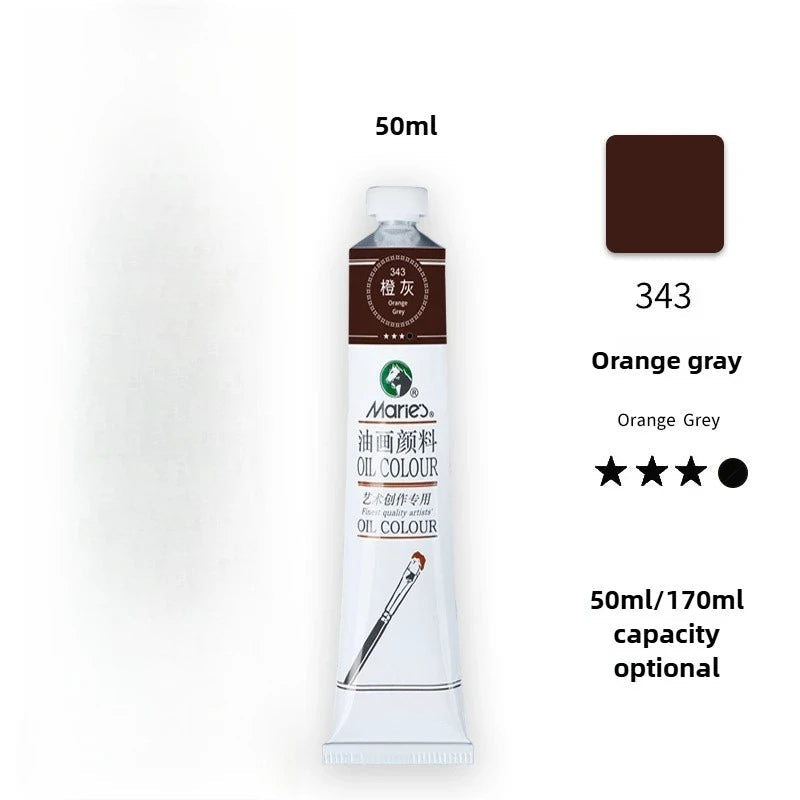 Maries Oil Paint 50ML Oil Painting Art Creation Pigment Large Oil Paint Paint Single Commonly Used 24 Colors    Home Decor Supply | Online Retail | ShoreShopper.com