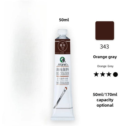 Maries Oil Paint 50ML Oil Painting Art Creation Pigment Large Oil Paint Paint Single Commonly Used 24 Colors    Home Decor Supply | Online Retail | ShoreShopper.com