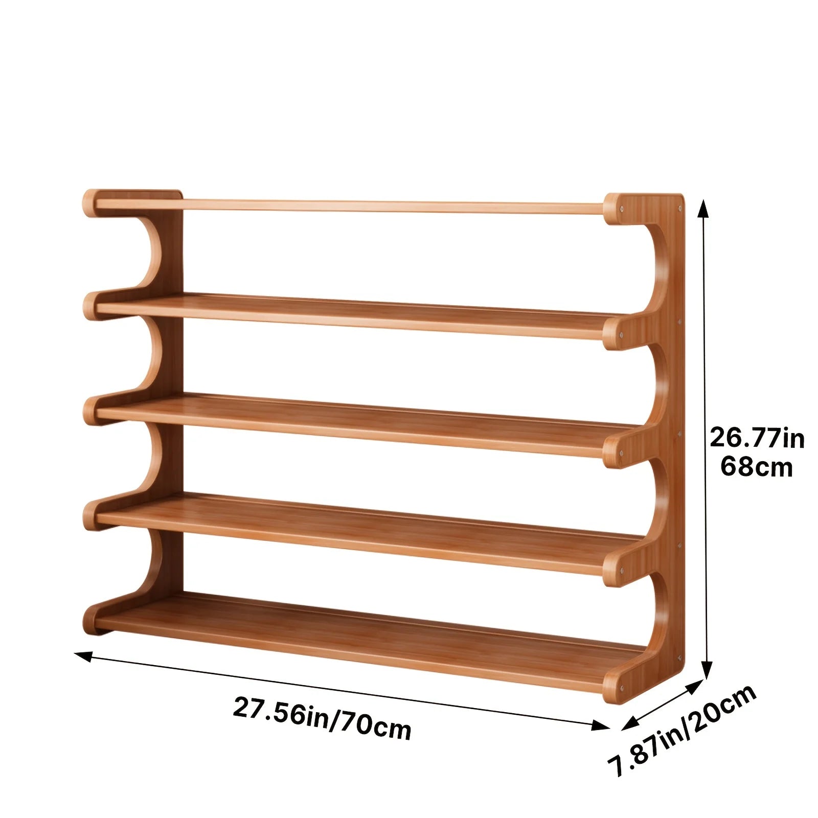 Multi-Tier Shoe Storage Rack, Compact Space-Saving Easy Assembly, Square Shelves for Entryway Dorms Apartments Home Desk Drawer    Home Decor Supply | Online Retail | ShoreShopper.com