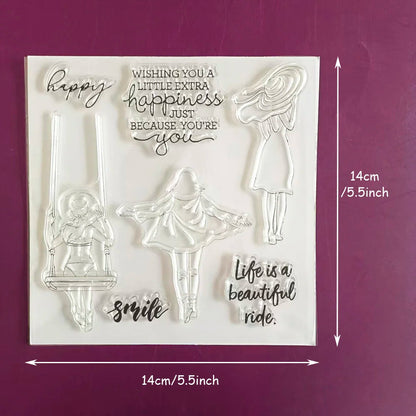 Father's Day & Birthday Clear Stamps Set Sentiment & Party Element Stamps for Card Making, Scrapbooking Wedding & Celebration DI    Your Coastal Marketplace | Shoreshopper.com