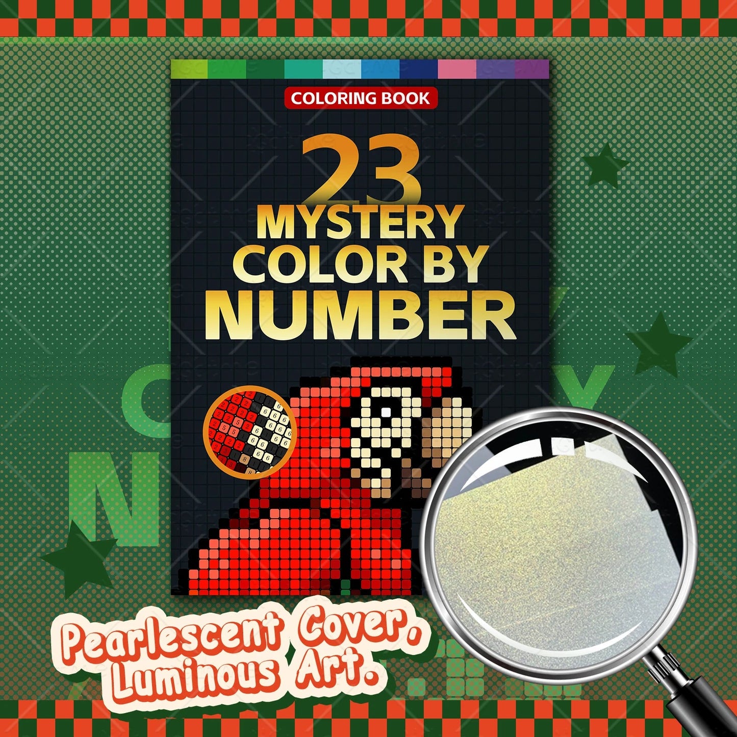 MYSTERY COLOR BY NUMBER Cartoon Animal artwork by digital adult Coloring Book DIY Painting Drawing Coloring By Num    Home Decor Supply | Online Retail | ShoreShopper.com