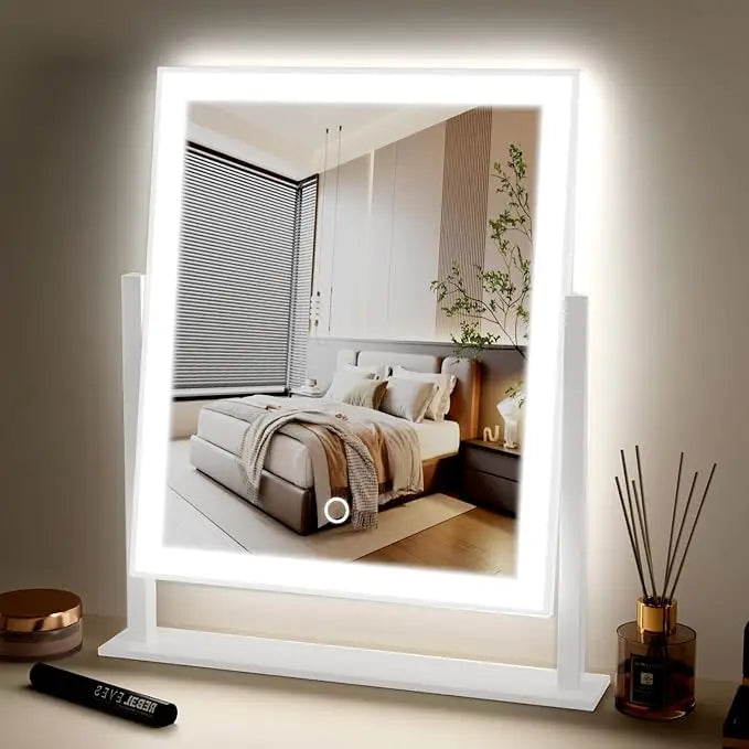Lighted led Makeup Mirror Hollywood Mirror Vanity Makeup Mirror with Lights    Home Decor Supply | Online Retail | ShoreShopper.com