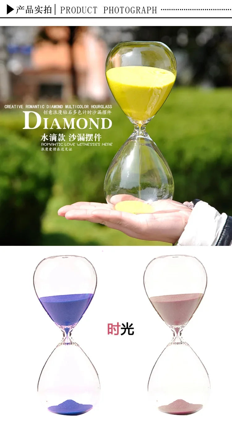 5/15/30/60 Mins Hour Glass Sand Watch Timer Sand Clock Household Items Hourglass Sand Timer Large Home Office Decor Shower    Home Decor Supply | Online Retail | ShoreShopper.com