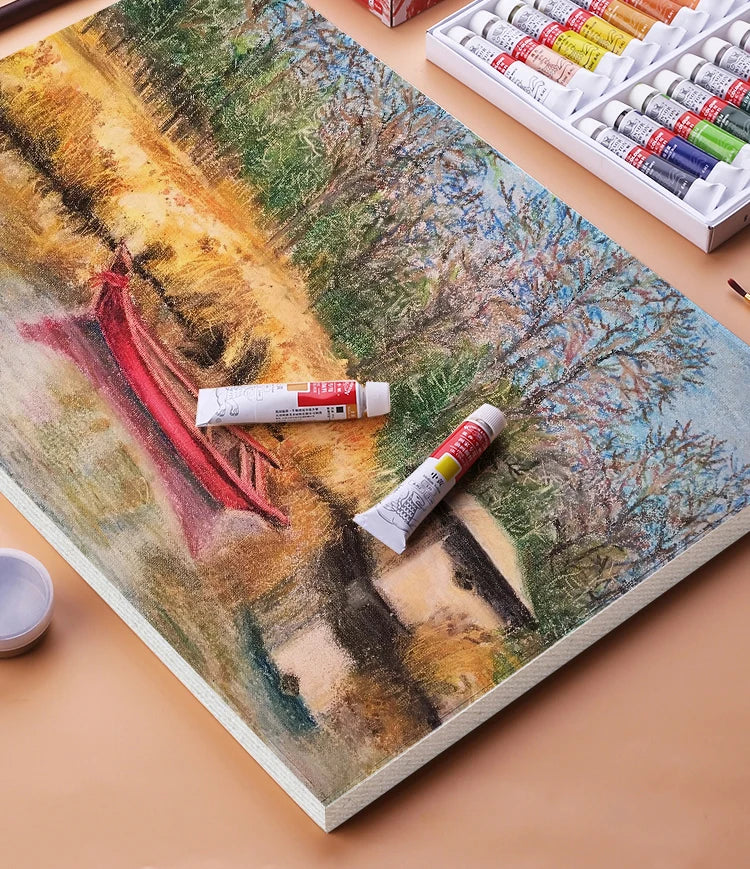 Winsor & Newton 12/18/24 Colors Professional Color Oil Paints 12ml Tube Painting Pigments With Brush And Palette Art Supplies    Home Decor Supply | Online Retail | ShoreShopper.com