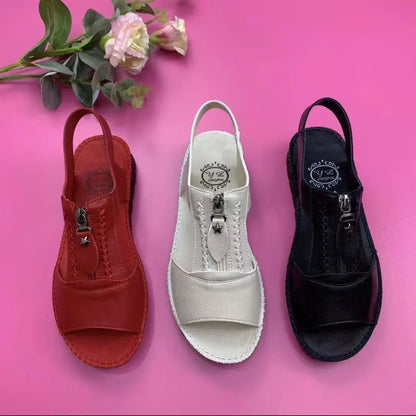 New Women Shoes Fashion Flat Sole Sandals Shoes for Women Fish Mouth Comfortable Casual Sandals Zapatos De Mujer    Your Coastal Marketplace | Shoreshopper.com