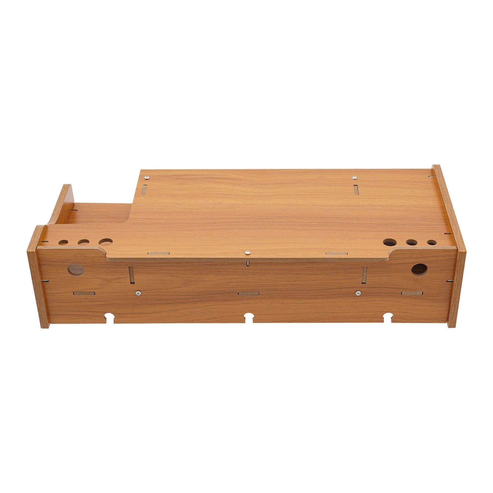 Wooden Desk Organizer W/ Drawer File Storage Desk Monitor Riser Computer Stand    Home Decor Supply | Online Retail | ShoreShopper.com
