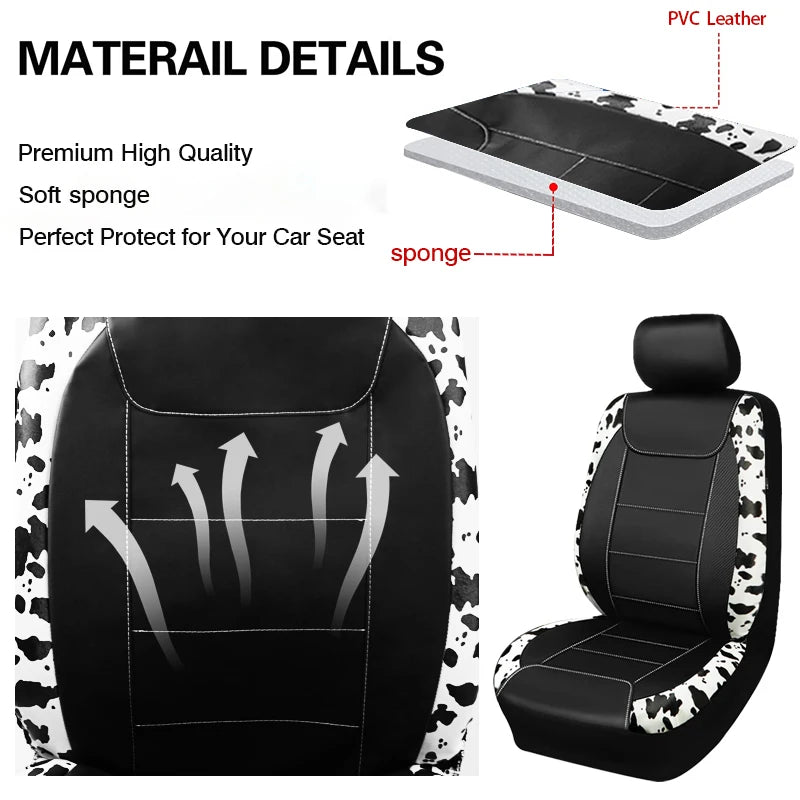 AUTO PLUS Universal Printing Faux Leather Car Seat Covers Fit For Most Car SUV Truck Van Car Accessories Interior    Home Decor Supply | Online Retail | ShoreShopper.com