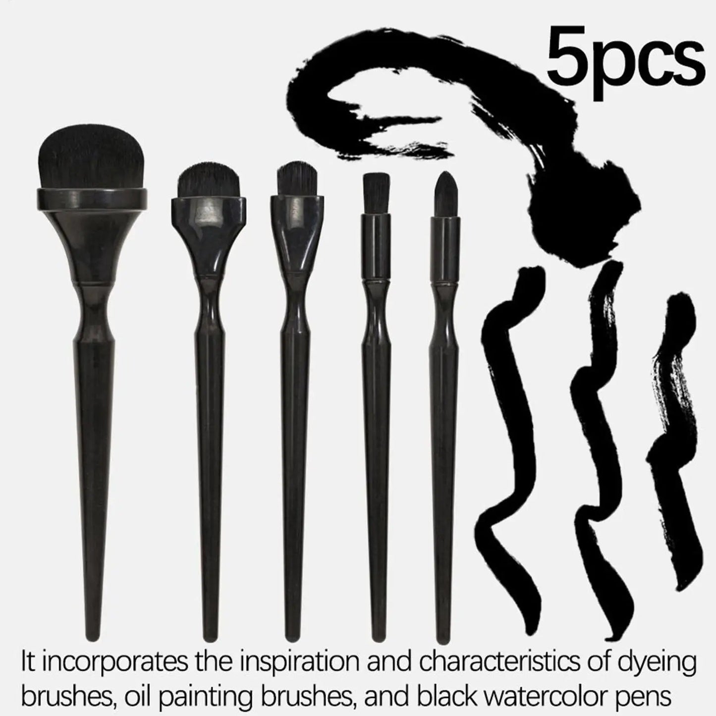 5 Pieces Artsecret Charcoal Drawing Blending Brushes Set for Painting Sketch Drawing Tools Charcoal Ink Blending Supplies    Home Decor Supply | Online Retail | ShoreShopper.com