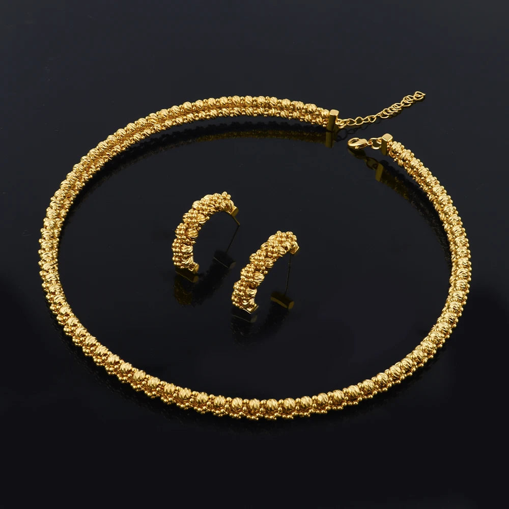Necklace Bracelet Ring Earrings Jewelry Sets for Women, Elegant Charm Gift for Party Wedding, Sparkling Jewellery Woman Accessor    Home Decor Supply | Online Retail | ShoreShopper.com