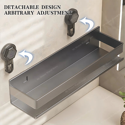 Shower Suction Cup Shelf Storage Shelf Home Organizer Shelf Holder Bathroom Organizer Suction Cup Wall Mounted Storage Rack    Home Decor Supply | Online Retail | ShoreShopper.com