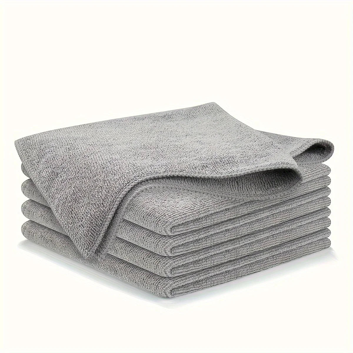 5/10/20pcs Kitchen Towel, Ultra-fine Fiber Light Gray Cleaning Cloth Set, Absorbent, Soft And Stain-removing Cloth    Home Decor Supply | Online Retail | ShoreShopper.com
