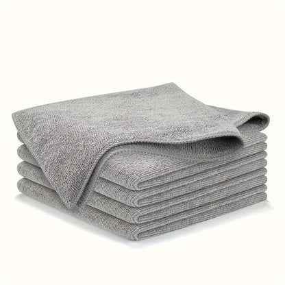 5/10/20pcs Kitchen Towel, Ultra-fine Fiber Light Gray Cleaning Cloth Set, Absorbent, Soft And Stain-removing Cloth    Home Decor Supply | Online Retail | ShoreShopper.com
