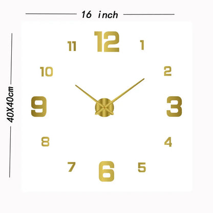 8 Inch Easy To Read Wall Clock Classic Elegant Modern Silent Quartz Clocks for Living Room Bedroom Office Study    Home Decor Supply | Online Retail | ShoreShopper.com