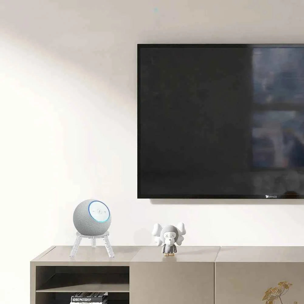 Speaker Desktop Bracket For Echo Dot Max For Echo Studio Sleek & Stylish Audio Riser Stand Holder Spearker Accessories ﻿