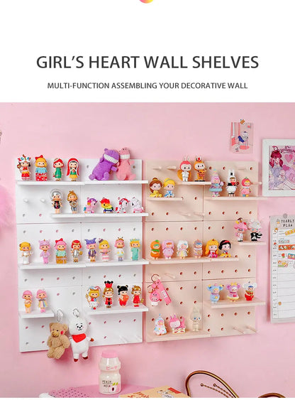 Home Decor Wall Shelves Decoration Hole Board Wall Storage Rack Storage Shelf Kitchen Bedroom Hanging Wall Shelves Wall Decor    Home Decor Supply | Online Retail | ShoreShopper.com