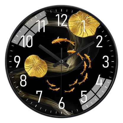 Simple Luxury Quartz Clock Hanging Wall Fish Decoration Modern Style Restaurant Living Room Home Decor Clock 8 10 12 Inche    Home Decor Supply | Online Retail | ShoreShopper.com