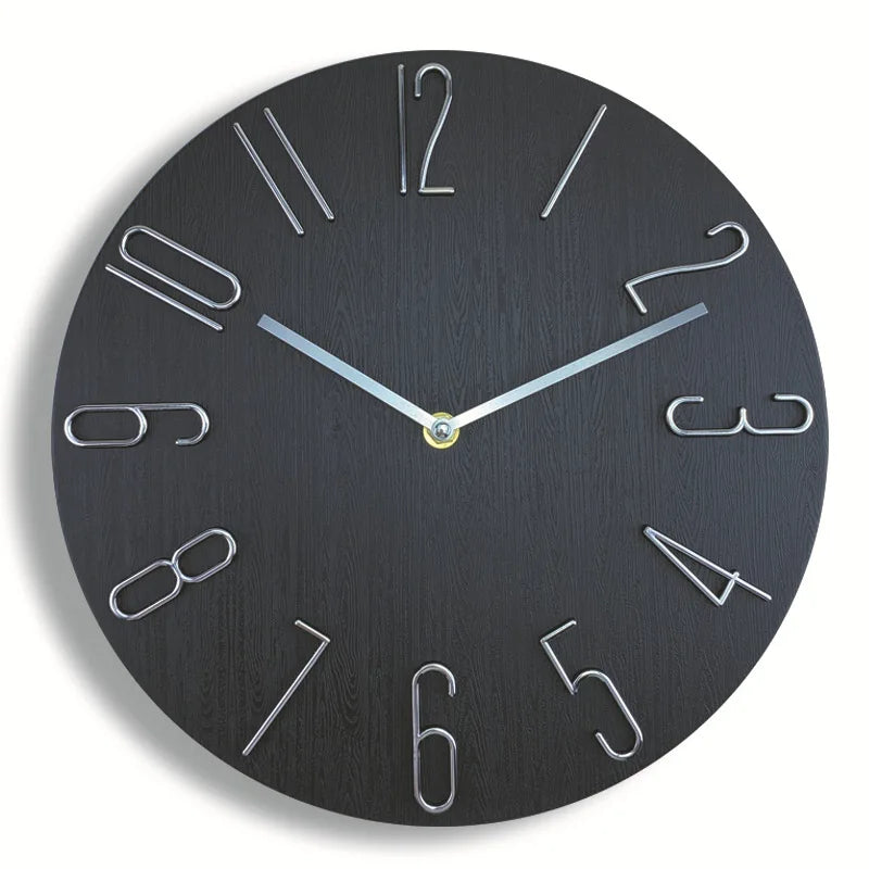 Nordic Style Home Wall Clock No Second Hand Simple Quartz 30"    Home Decor Supply | Online Retail | ShoreShopper.com