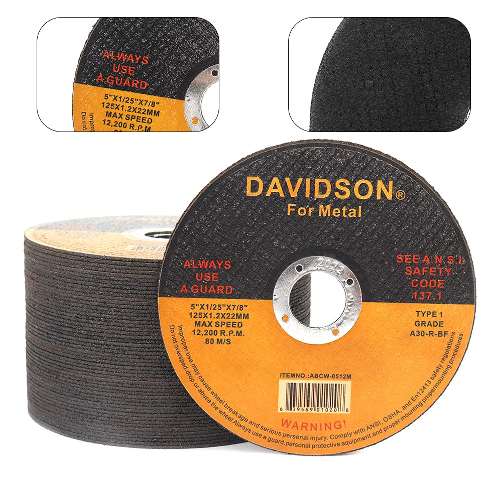 125mm Cut Off Wheel 5 " Metal Cutting Disc Angle Grinder Rotary Circular Saw Disc for Metal Stainless Steel Iron Cutting 1-30pcs    Home Decor Supply | Online Retail | ShoreShopper.com